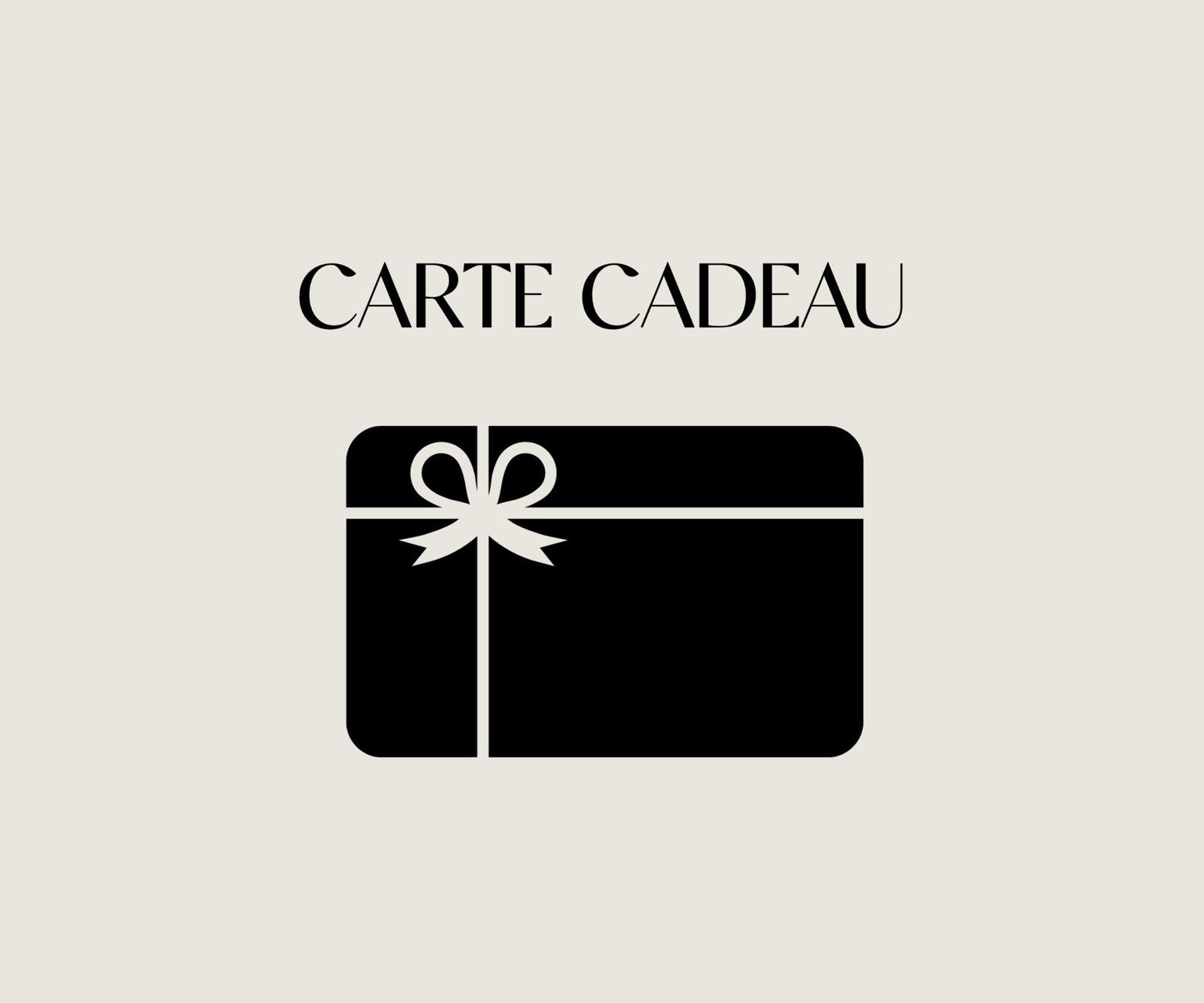 Carte Cadeaux