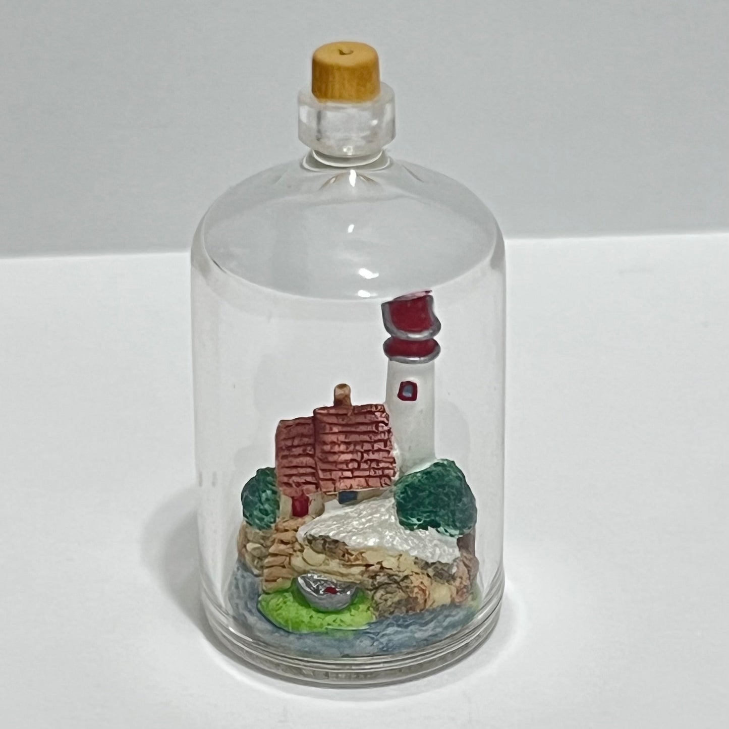Lighthouse in a Bottle - 1/12 Scale Dollhouse Miniature