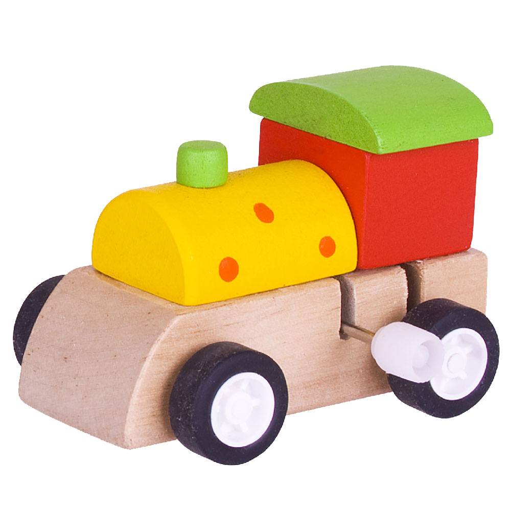 Clockwork Train (Yellow with Red Spots)