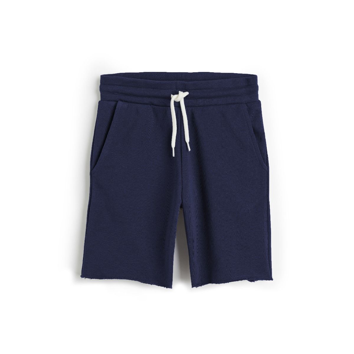 Eco Outfitters Organic Cotton Drawstring Sweat Shorts - Navy