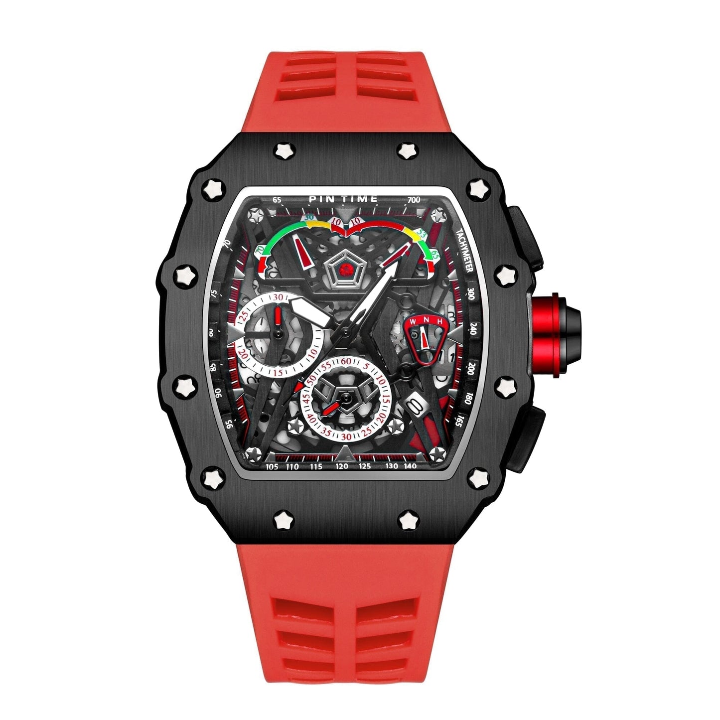 POEDAGAR Watch Pintime 42mm