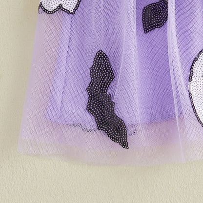 BOO Purple Tulle Skirt Outfit