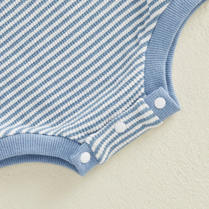 DUCK Striped Onesie
