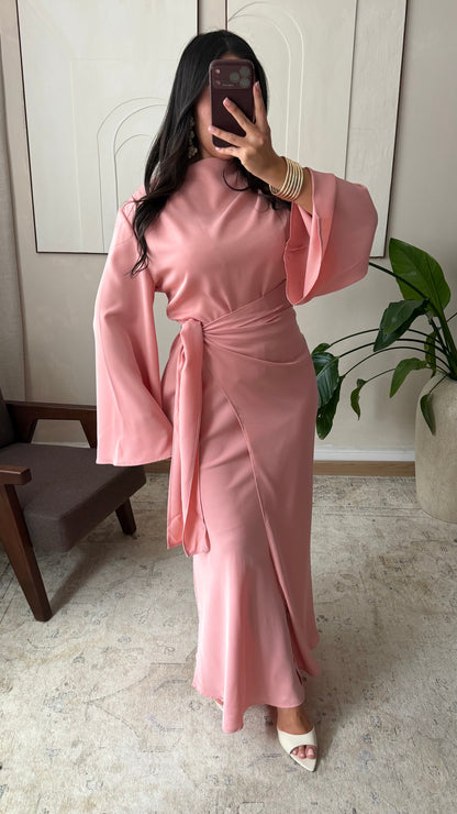 Robe A Nouer Sans Ouverture I Rose