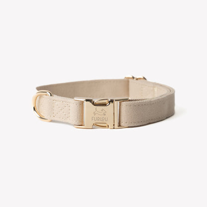 'Tan' - Canvas Dog Collar