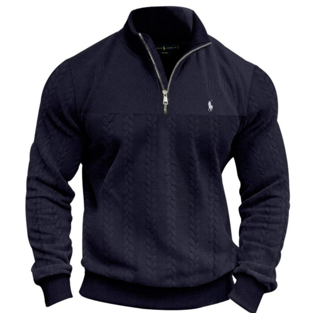2026-textured-half-zip-knit-pullover-clearance-sale-1