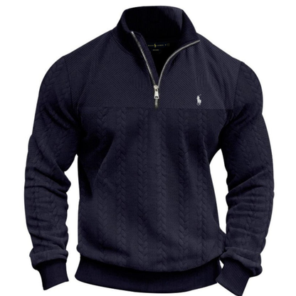 2026-textured-half-zip-knit-pullover-clearance-sale-1