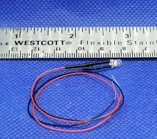 3 mm 5-12 Volt Solid LED - Warm White