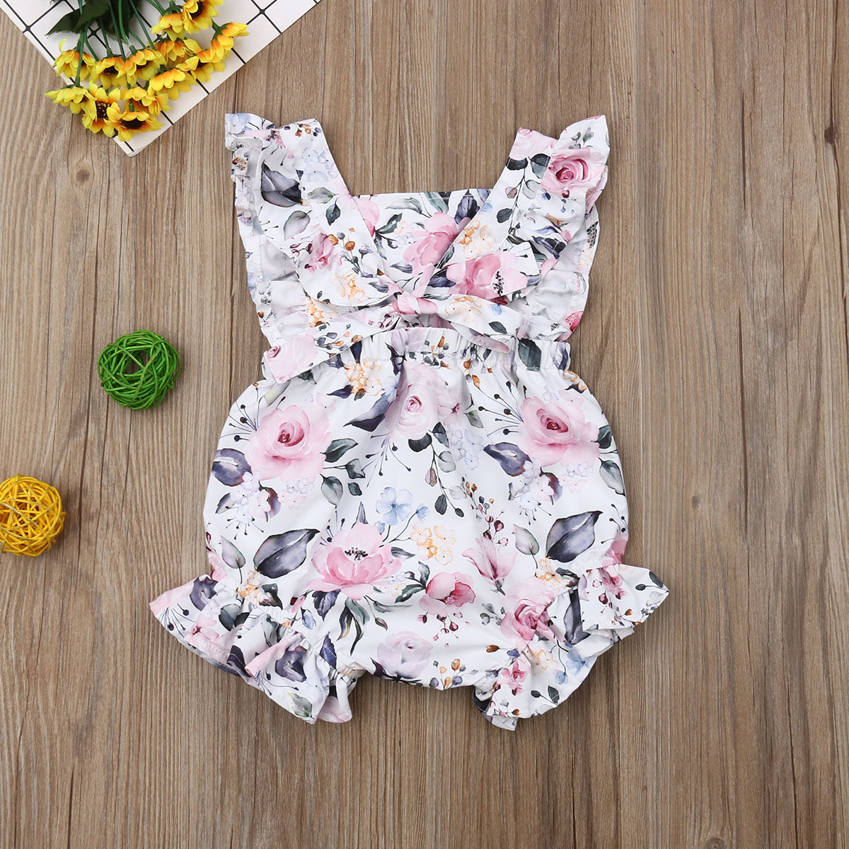 ROSE Ruffle Romper