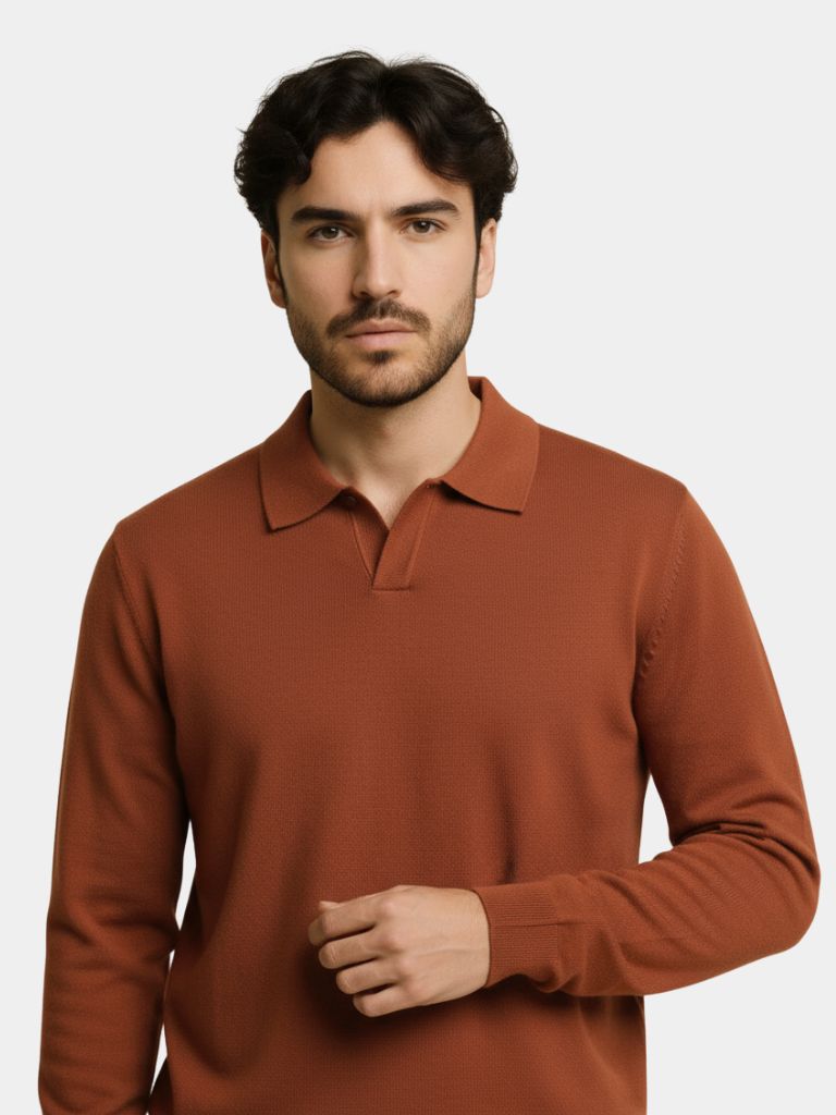 100-wool-knit-v-neck-turndown-pullover-sweater-cross-crown