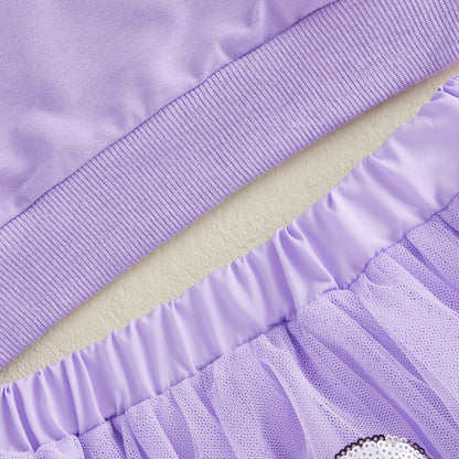 BOO Purple Tulle Skirt Outfit