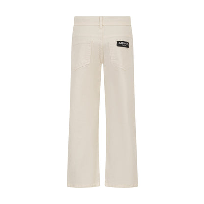 Balmain Kids Straight Trousers
