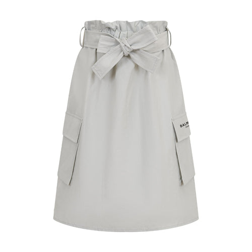 Balmain Kids Patch Pocket Skirt