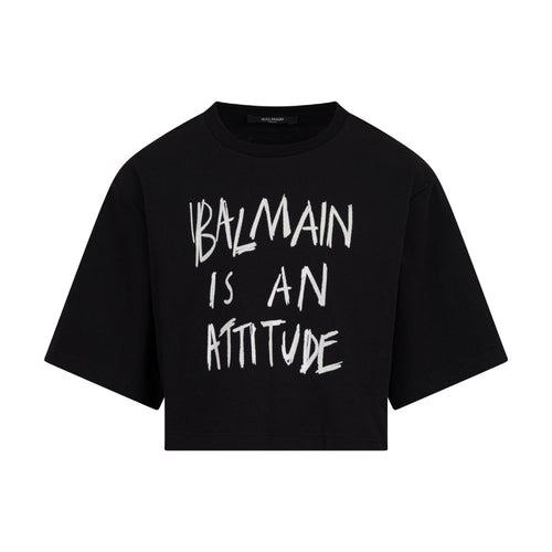 Balmain Kids Graphic Print T-shirt