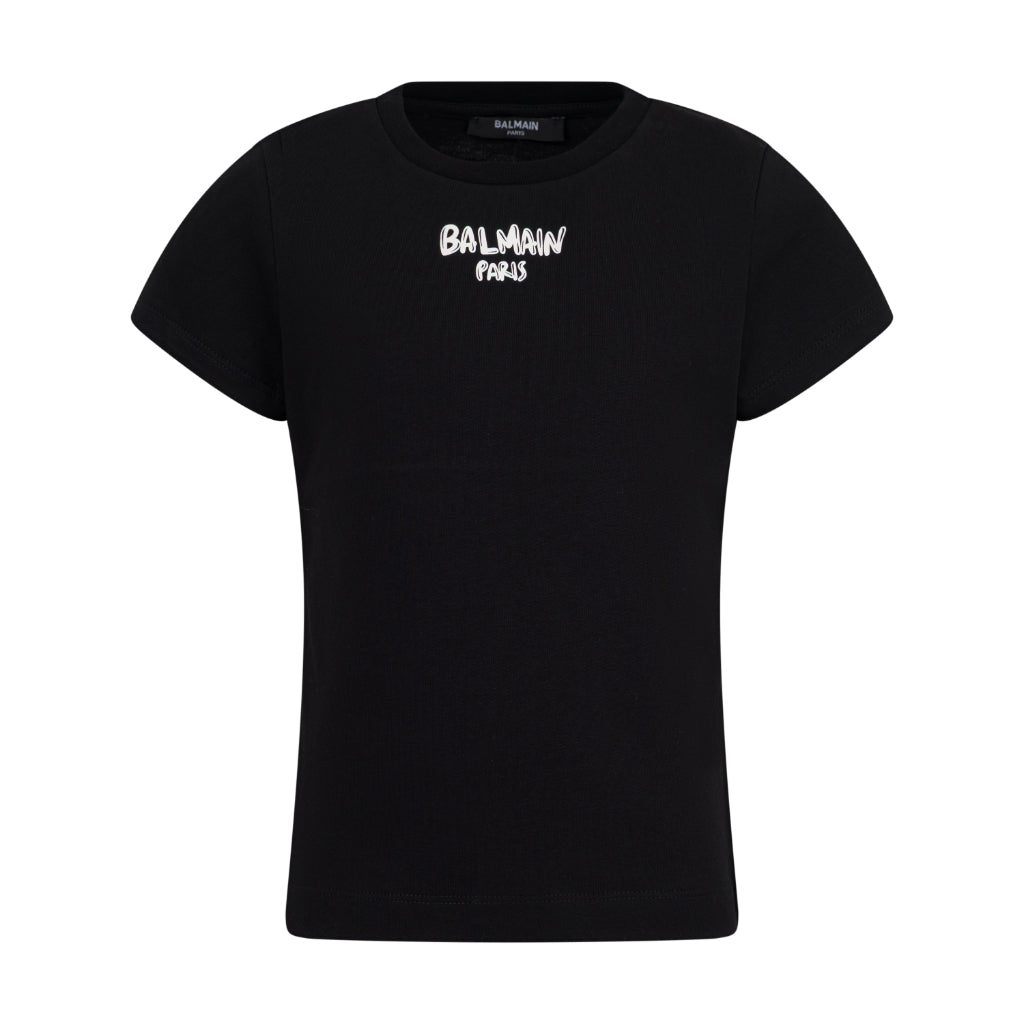 Balmain Kids Logo Print T-shirt