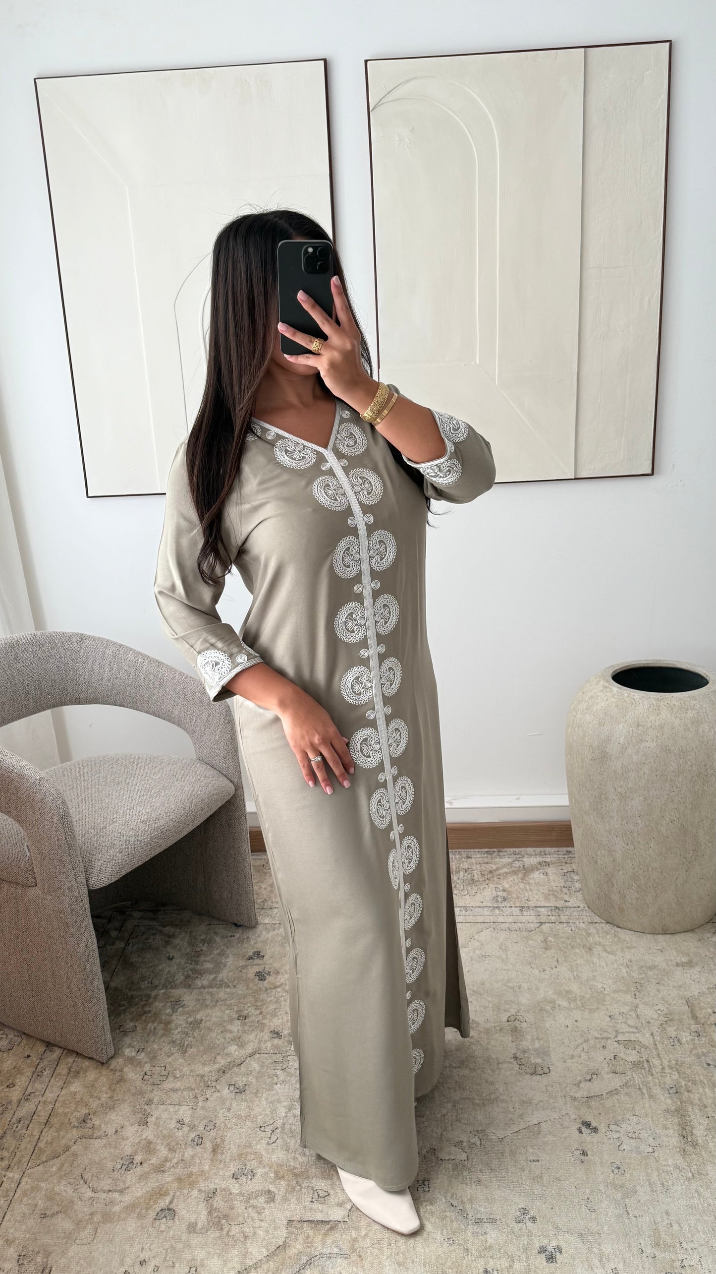 Robe De Maison I Kaki