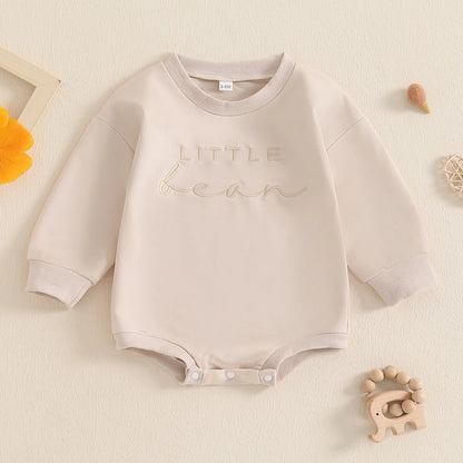 LITTLE BEAN Embroidered Long-Sleeve