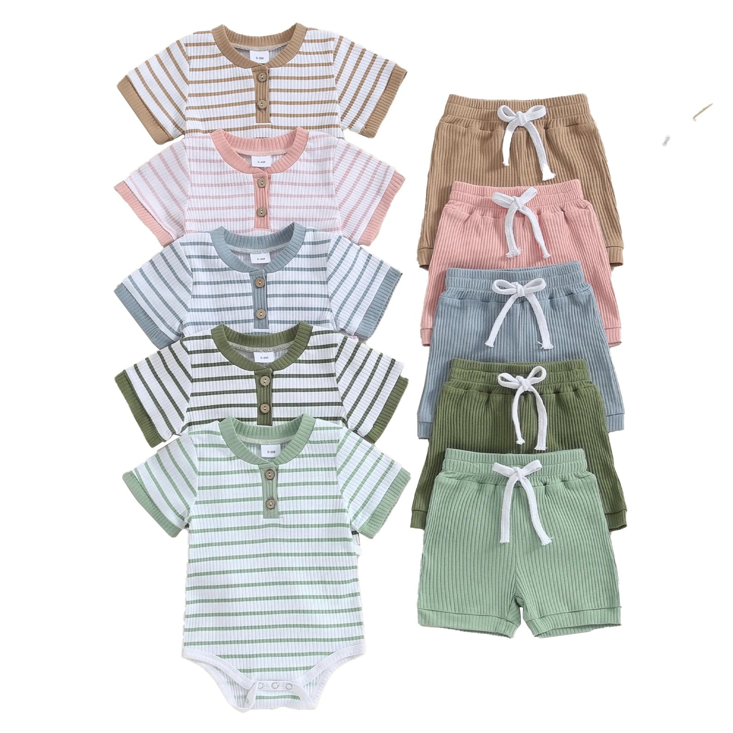 JAMIE Ribbed Outfit