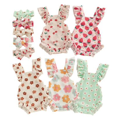 SUMMER DAYS Ruffle Romper