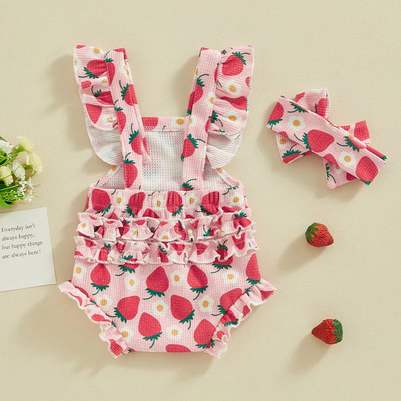 SUMMER DAYS Ruffle Romper