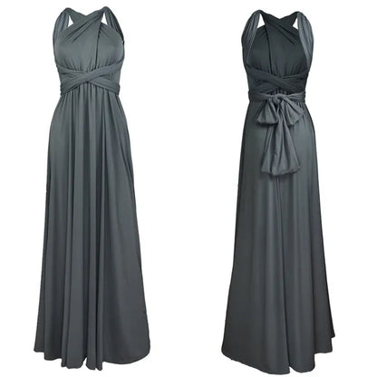 Women Long Party Dress Club Floor-Length Summer Backless Bandage Maxi Dress Multiway Bridesmaids Boho Women Dress Vestidos