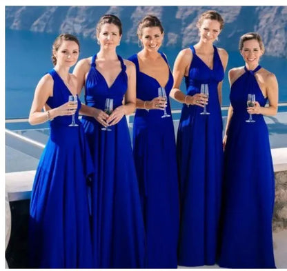 Women Long Party Dress Club Floor-Length Summer Backless Bandage Maxi Dress Multiway Bridesmaids Boho Women Dress Vestidos