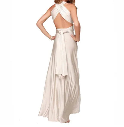 Women Long Party Dress Club Floor-Length Summer Backless Bandage Maxi Dress Multiway Bridesmaids Boho Women Dress Vestidos