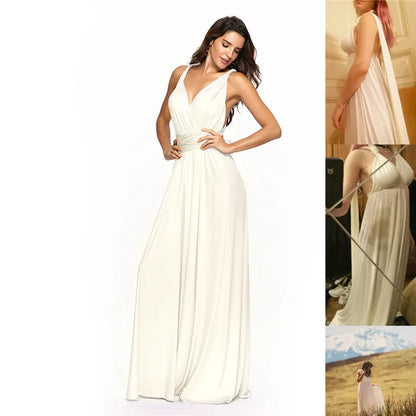 Women Long Party Dress Club Floor-Length Summer Backless Bandage Maxi Dress Multiway Bridesmaids Boho Women Dress Vestidos