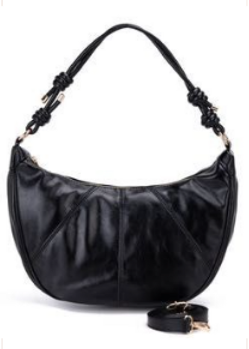 Myra Black Moon Shape Bag