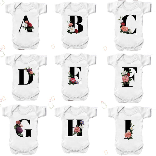 ALPHABET Onesie