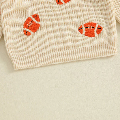 FOOTBALL Knitted Sweater