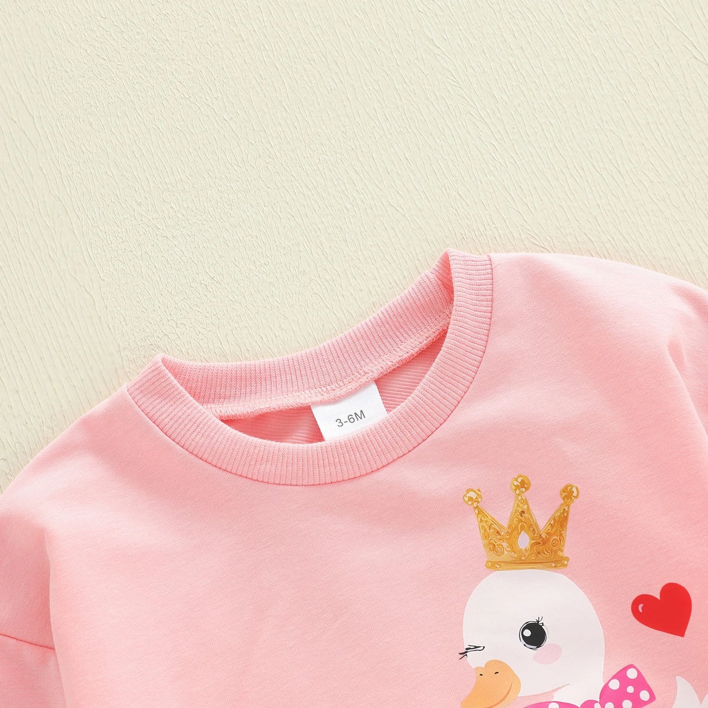 DUCKY PRINCESS Long-Sleeve Onesie