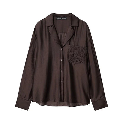 2026 New Women's Spring Shirts Fashion Loose Elegant Office Shirts Chic Street Comfort Youth Travel Holiday Shirt Tops