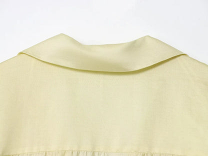 2026 New Women's Spring Shirts Fashion Loose Elegant Office Shirts Chic Street Comfort Youth Travel Holiday Shirt Tops