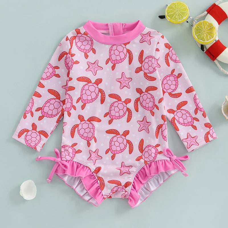 TURTLES Pink Swimsuit