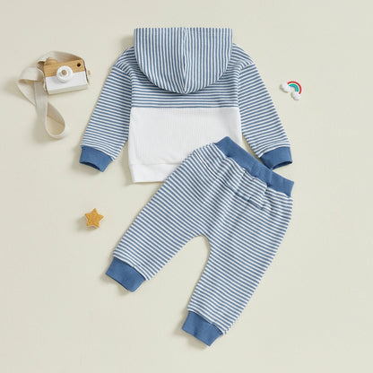 SASHA Striped Hoody Outfit