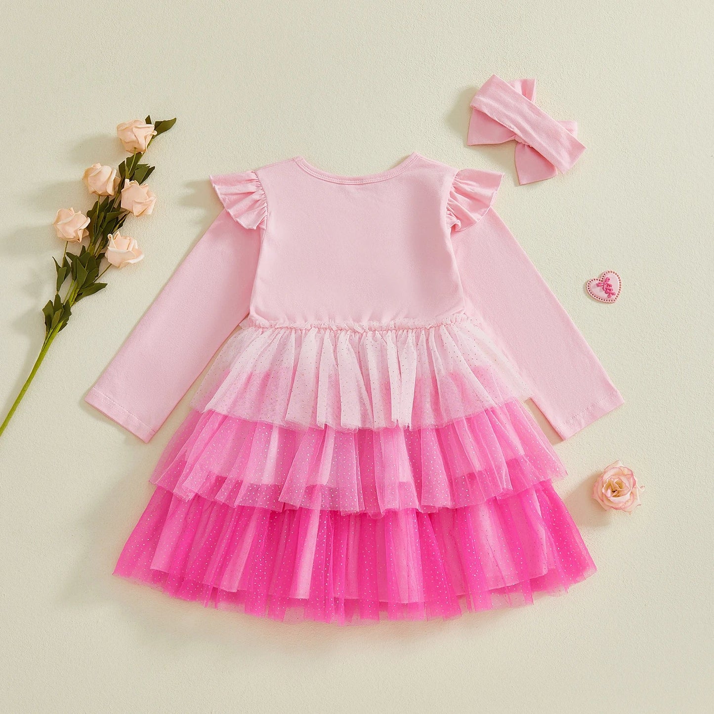 LITTLE HEART Sparkling Tutu Dress