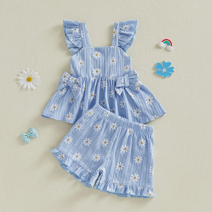 DAISY Ribbed Bowtie Outfit