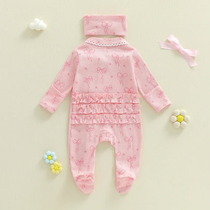 BOWTIES Ruffle Jumpsuit