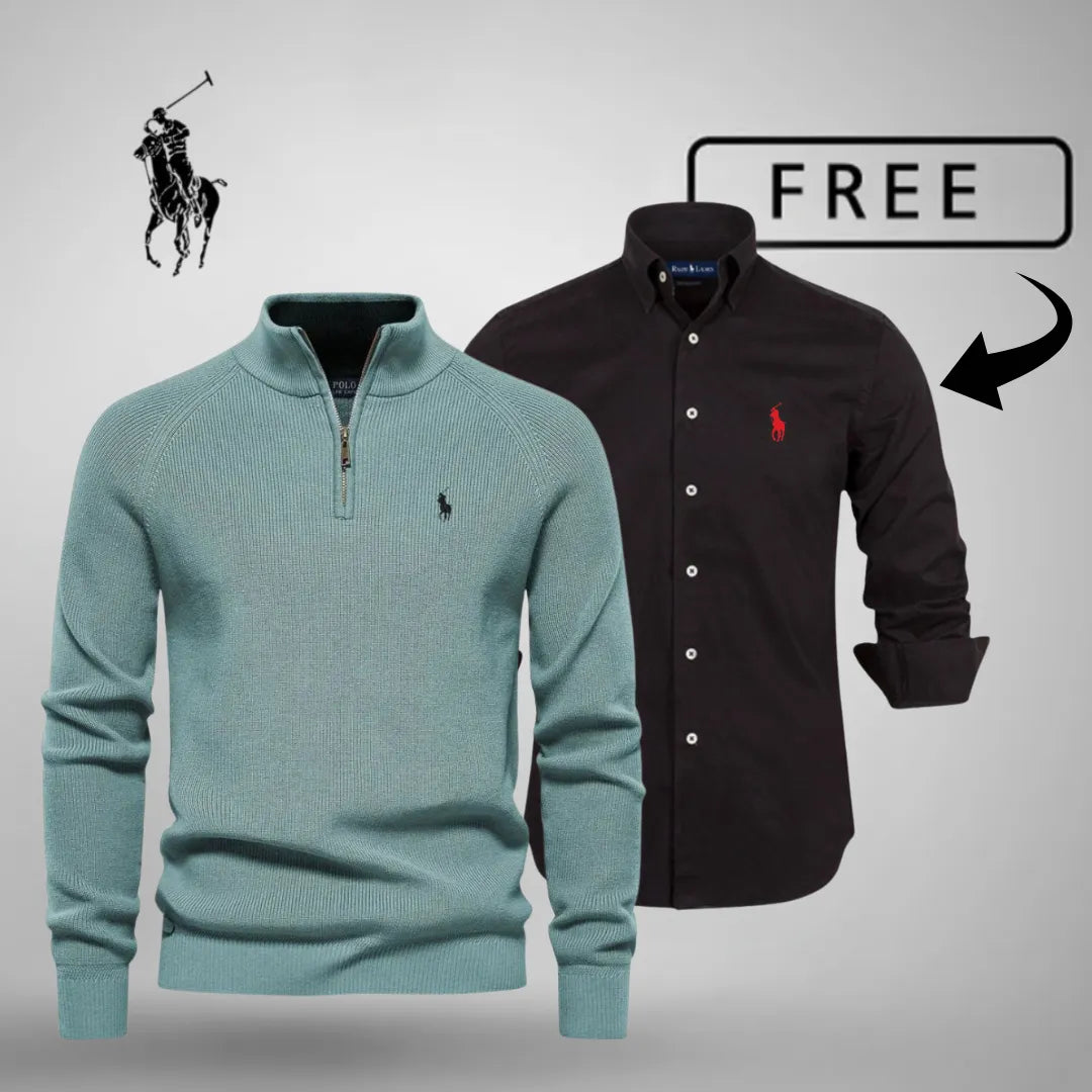 premium-half-zip-jumper-free-classic-shirt