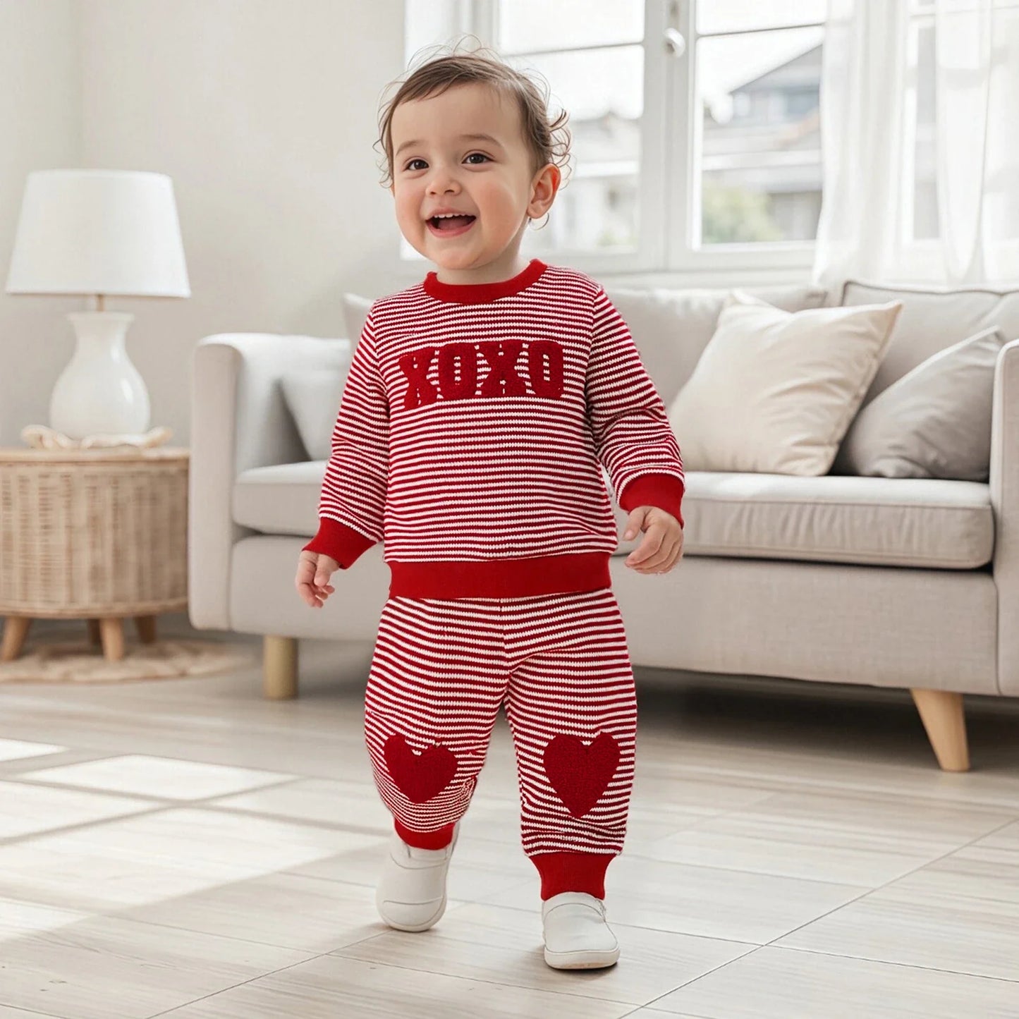 XOXO Striped Outfit