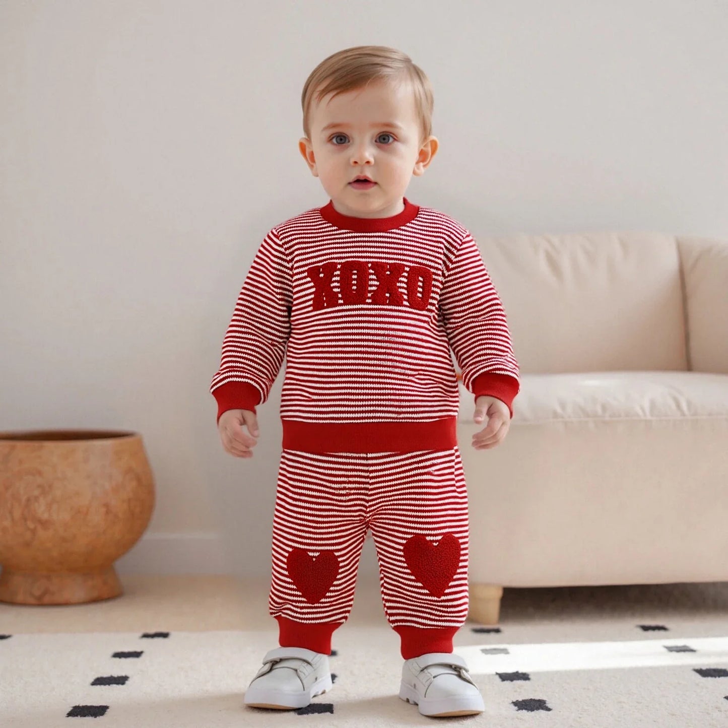 XOXO Striped Outfit