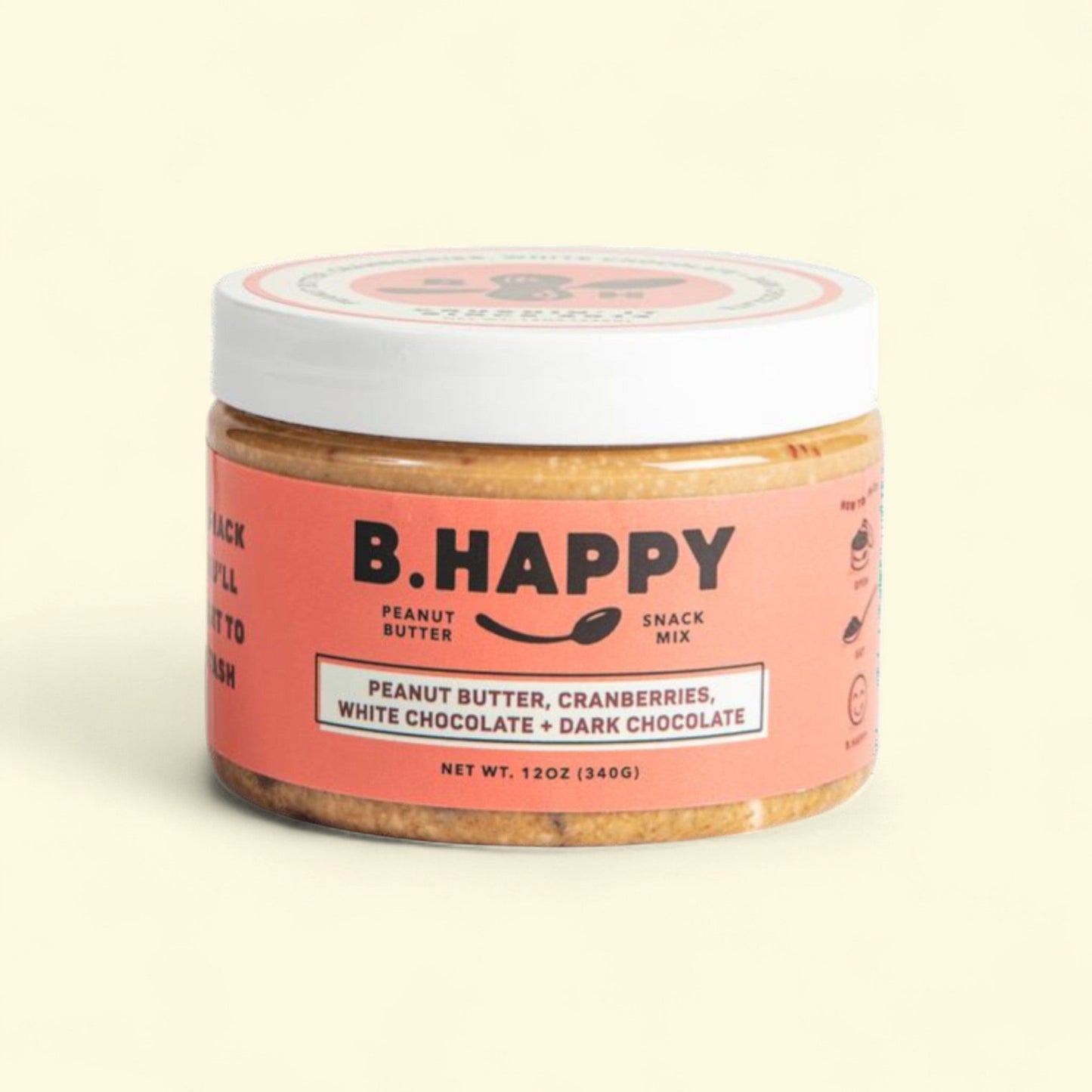B Happy Peanut Butter, 12 oz