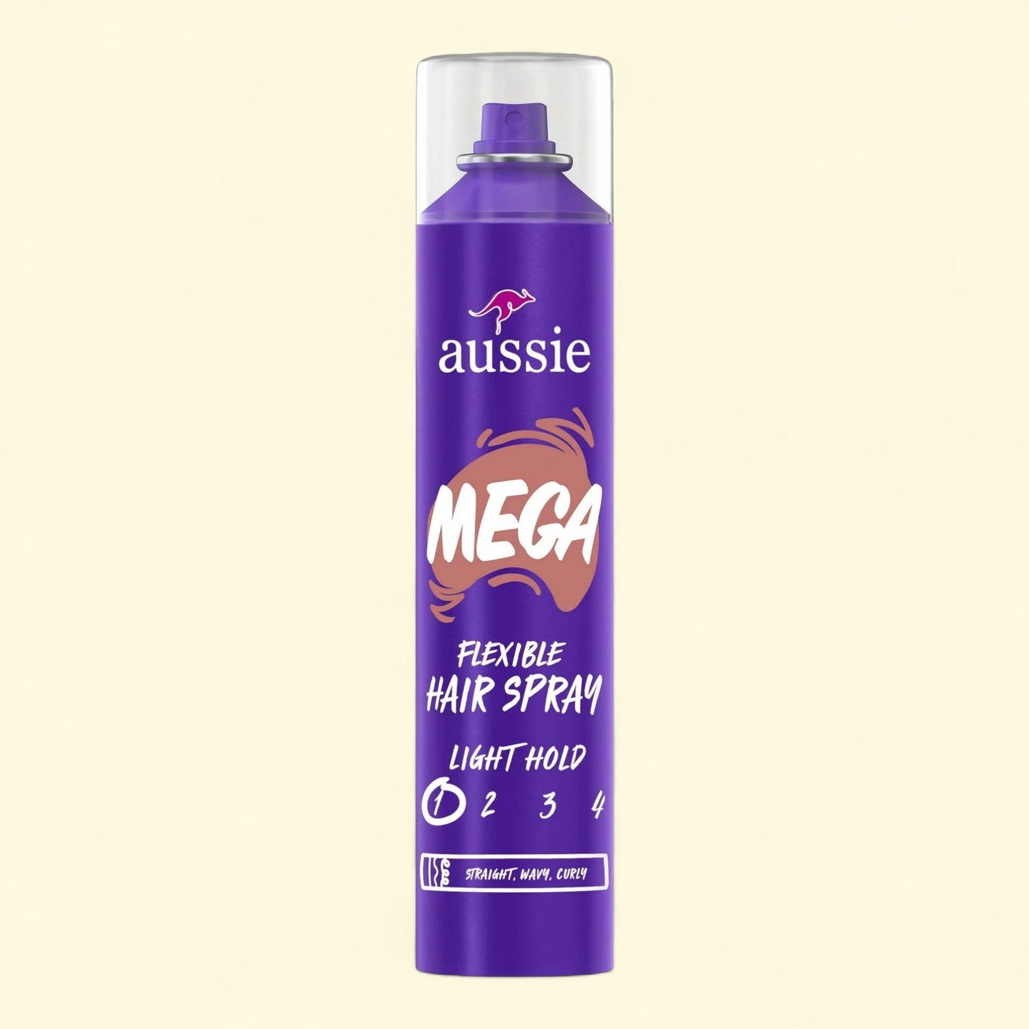 Aussie Mega Flexible Hair Spray, 10 oz