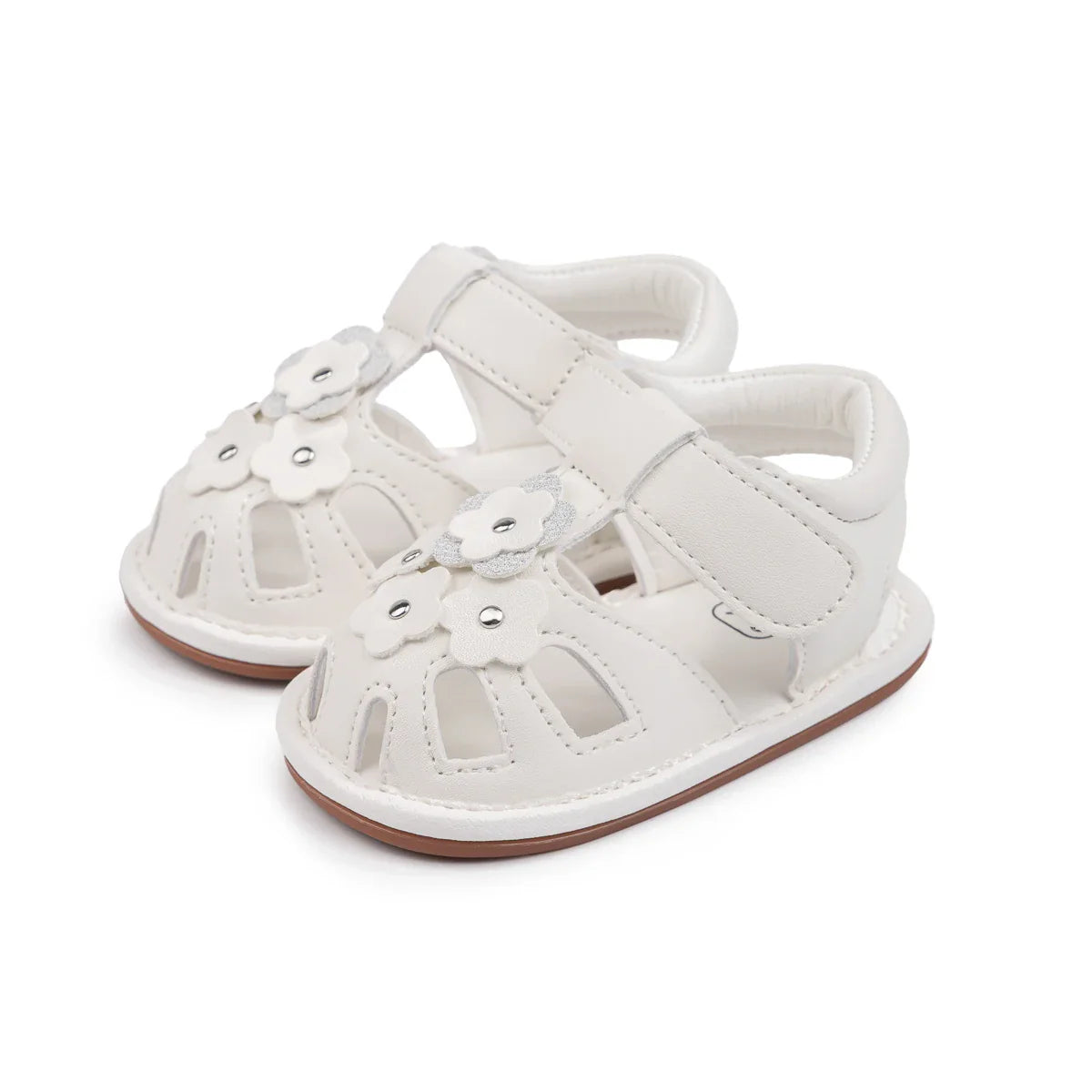 WHITE FLOWERS Sandals