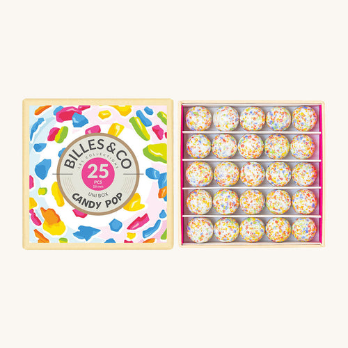 Billes & Co Candy Pop Marbles Uni Box - 25 Pack