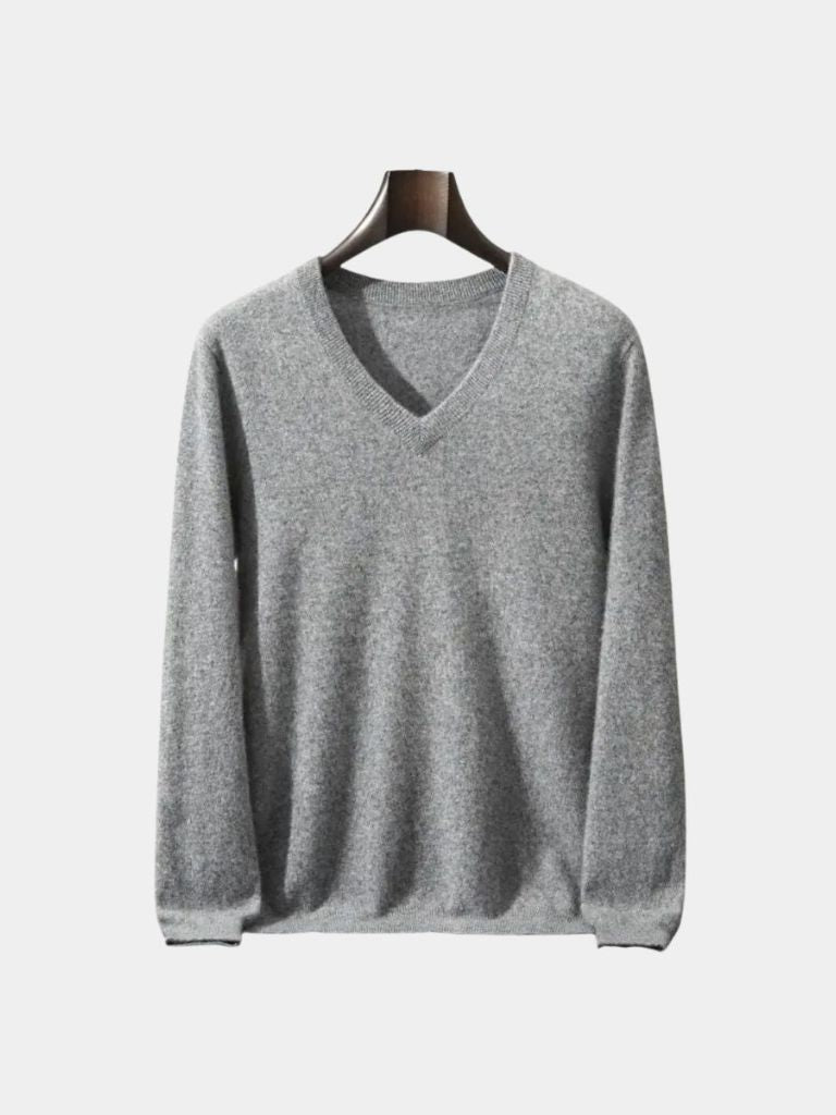 cashmere-v-neck-knitwear-sweater-cross-crown