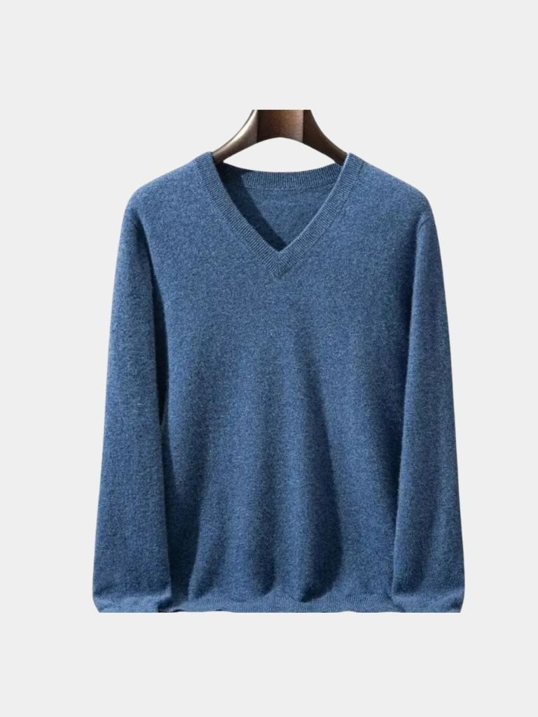cashmere-v-neck-knitwear-sweater-cross-crown