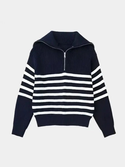 casual-striped-zip-up-sweater-cross-crown