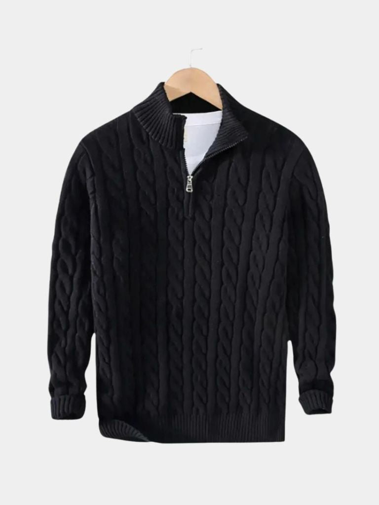 essential-half-zip-sweater-cross-crown-1
